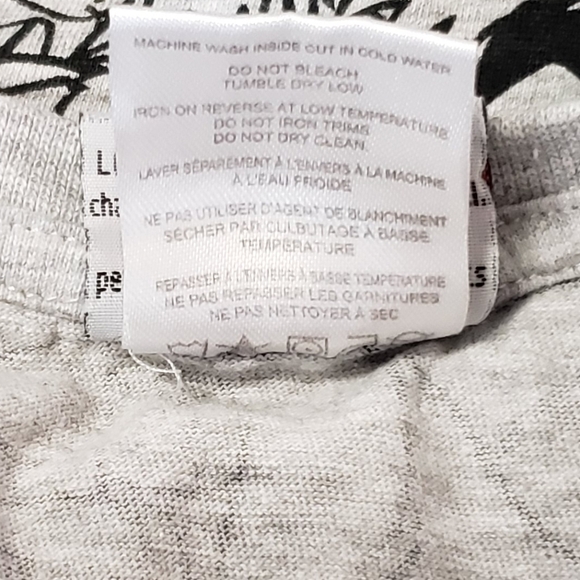 Looney Tunes TAZ Sleeveless Tank Top Muscle Shirt Grey Black Size XL - Picture 6 of 10